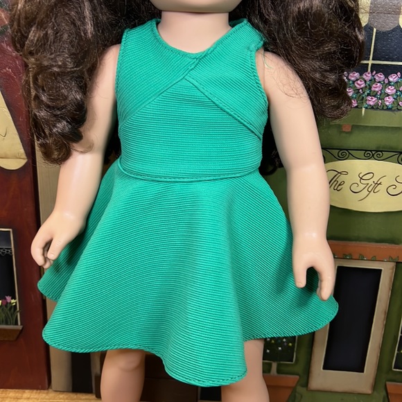My Life City Toy Green Eyes Freckles Long Brown Curly Hair 18” Doll 2013 - Picture 6 of 13